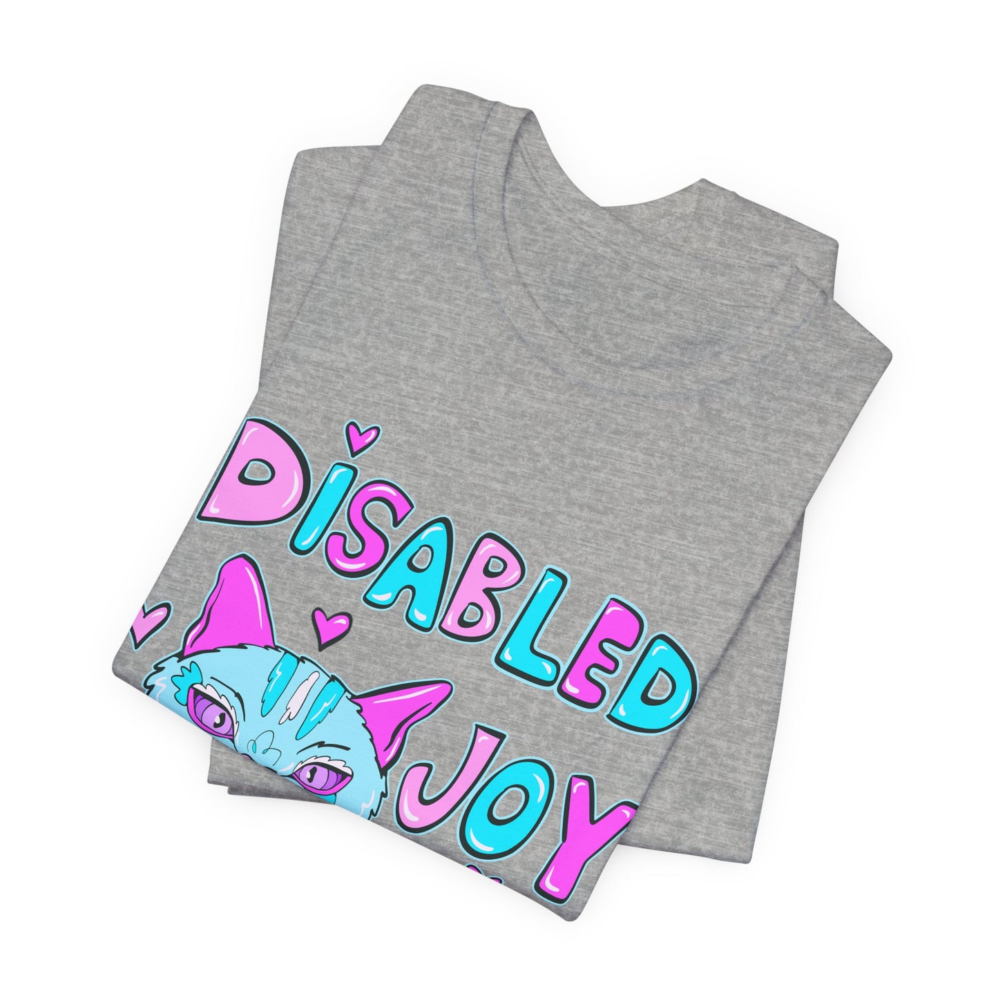 Disabled Joy Matters Cat Tee - Unisex Jersey Short Sleeve Tee