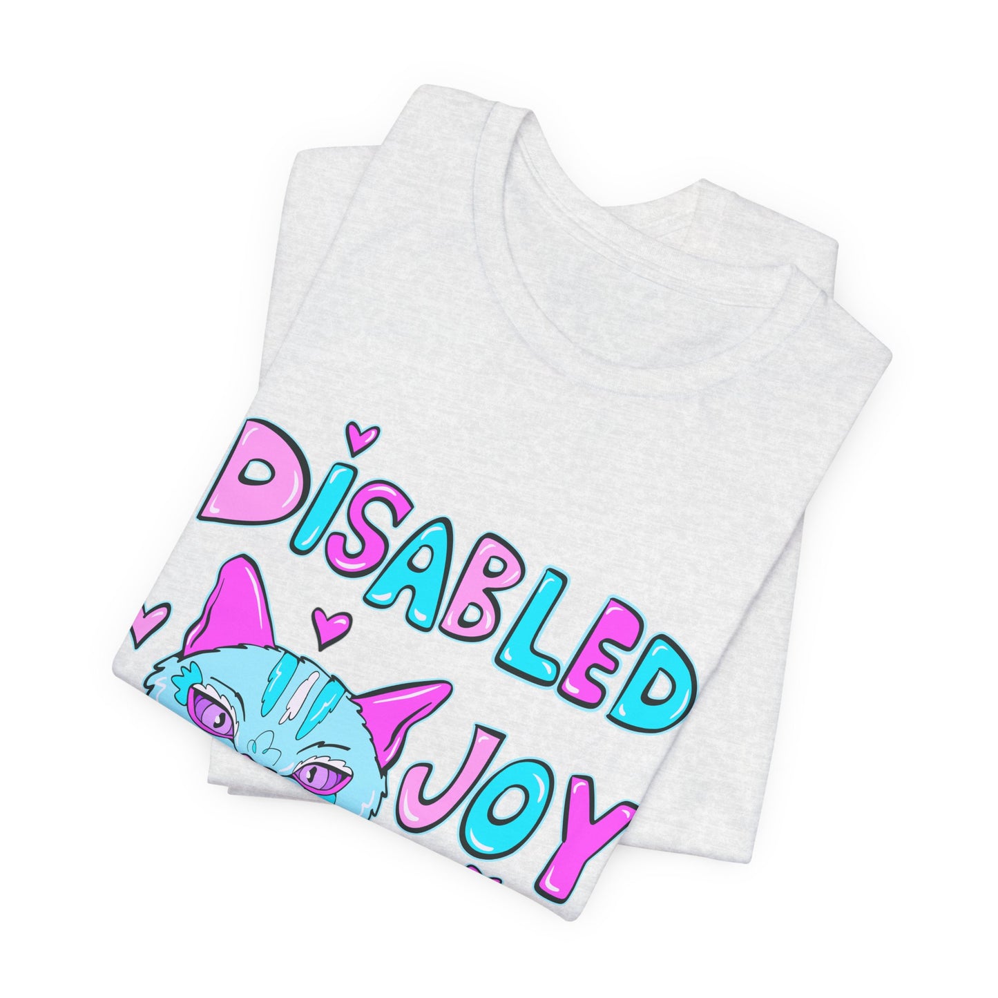 Disabled Joy Matters Cat Tee - Unisex Jersey Short Sleeve Tee