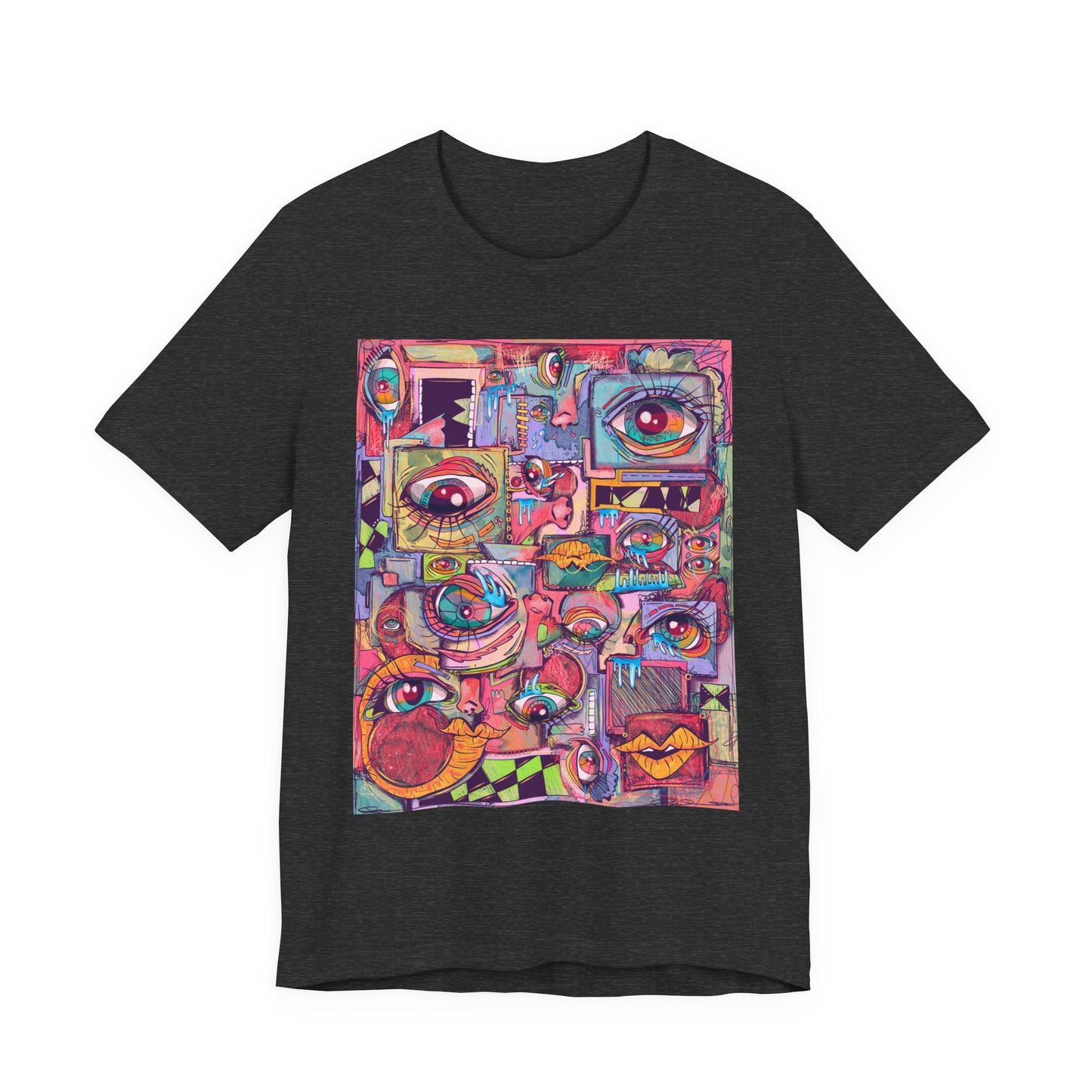 Cosmic Melodies Unisex Jersey Short Sleeve Tee