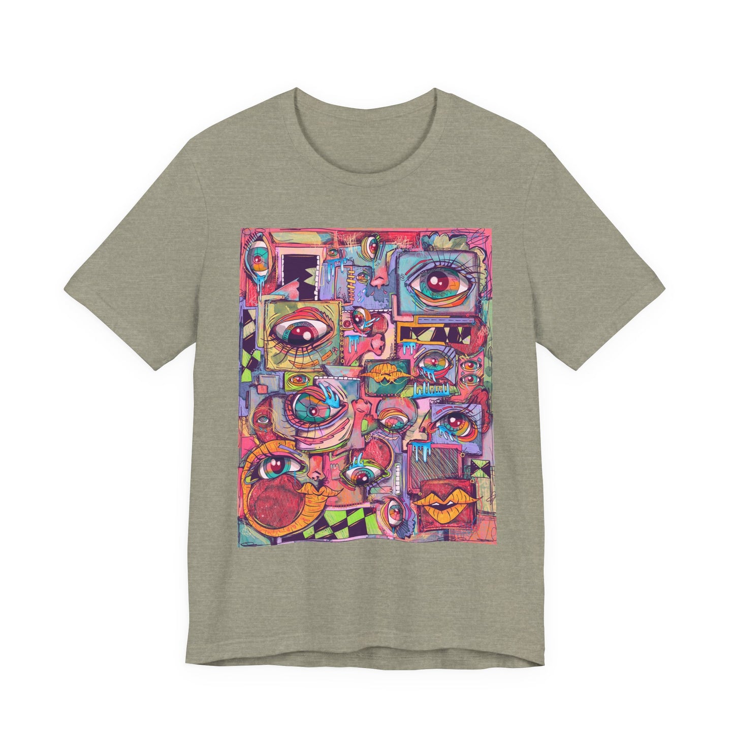 Cosmic Melodies Unisex Jersey Short Sleeve Tee