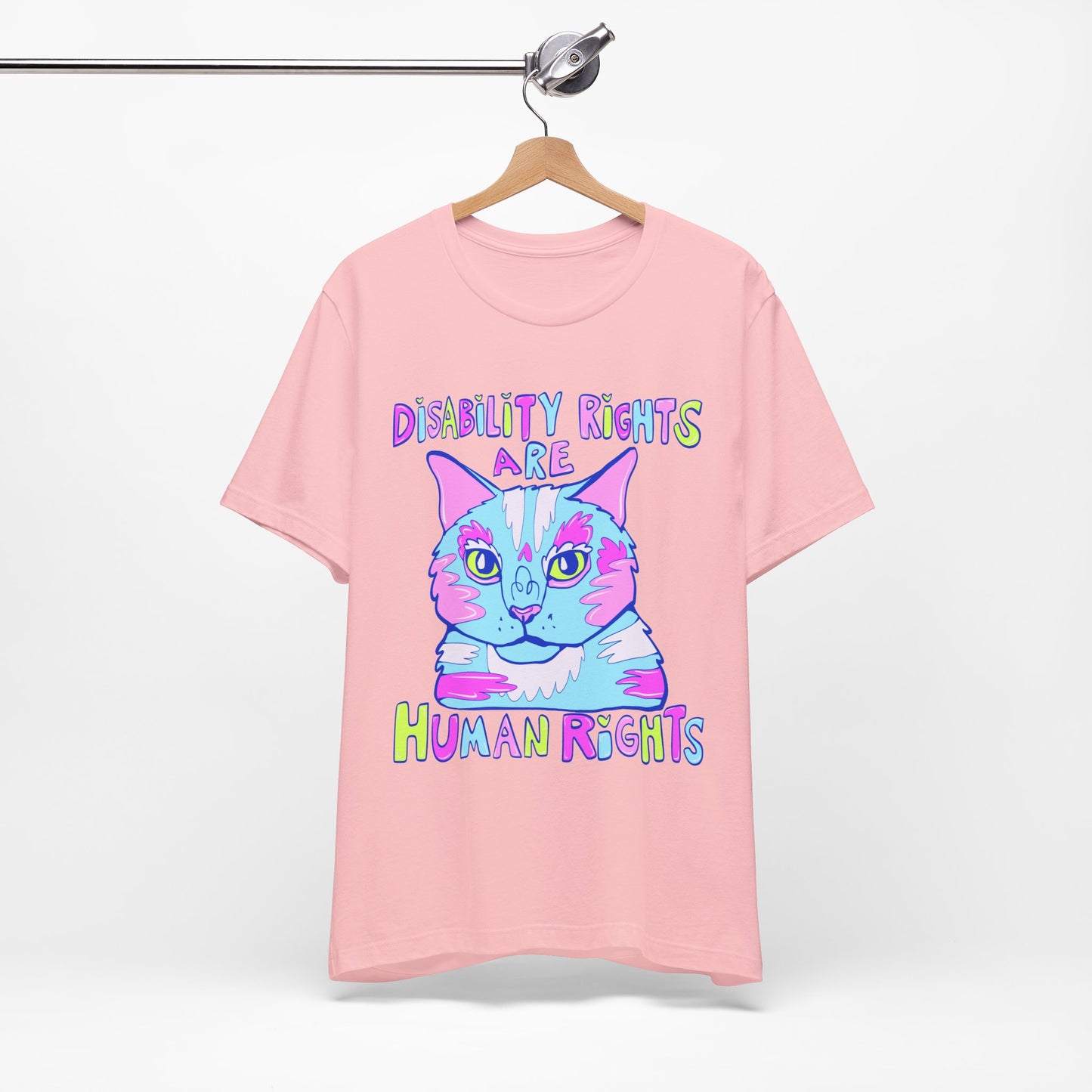 Disability Rights are Human Rights Unisex Jersey Short Sleeve Tee