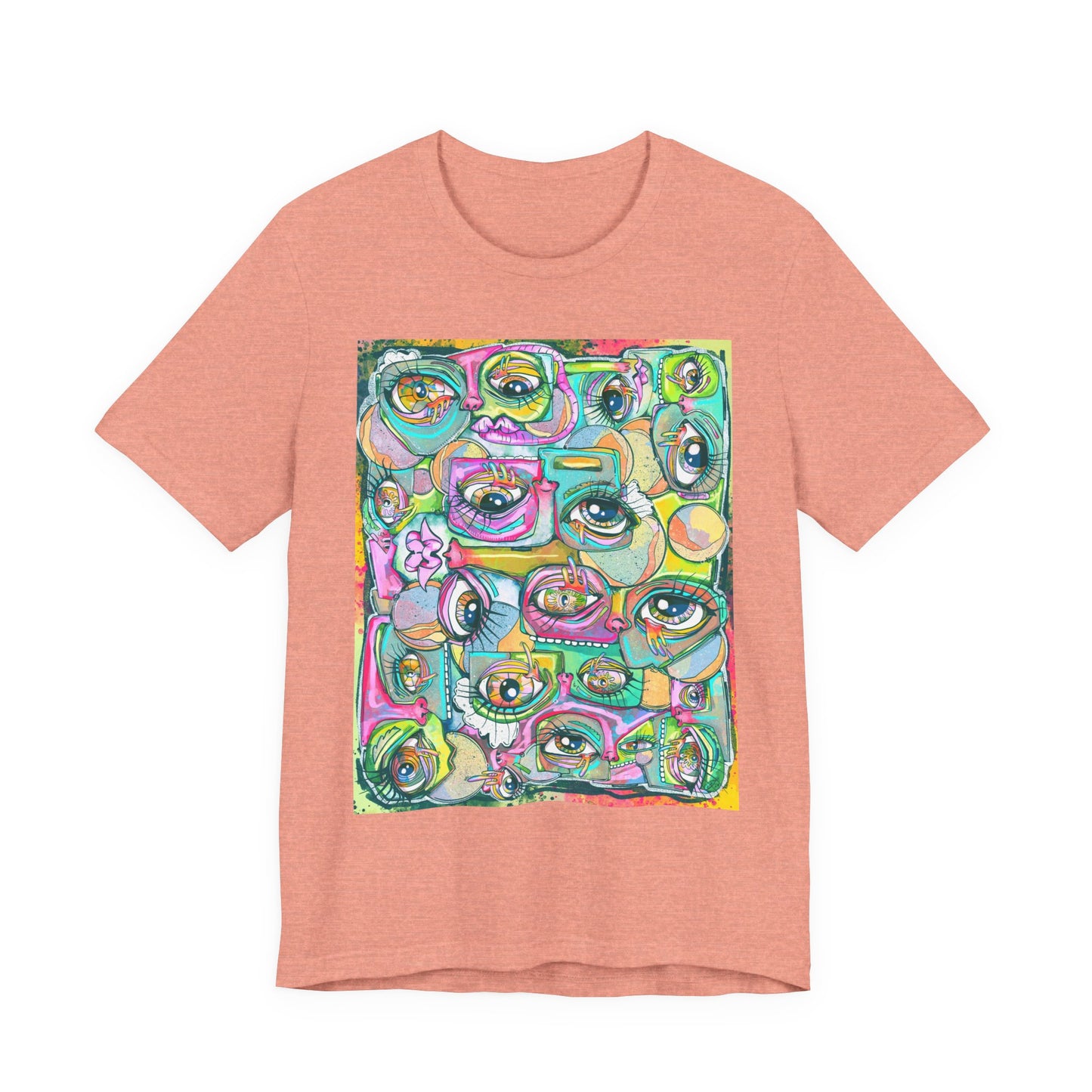 Candy Colored Chaos Unisex Jersey Short Sleeve Tee