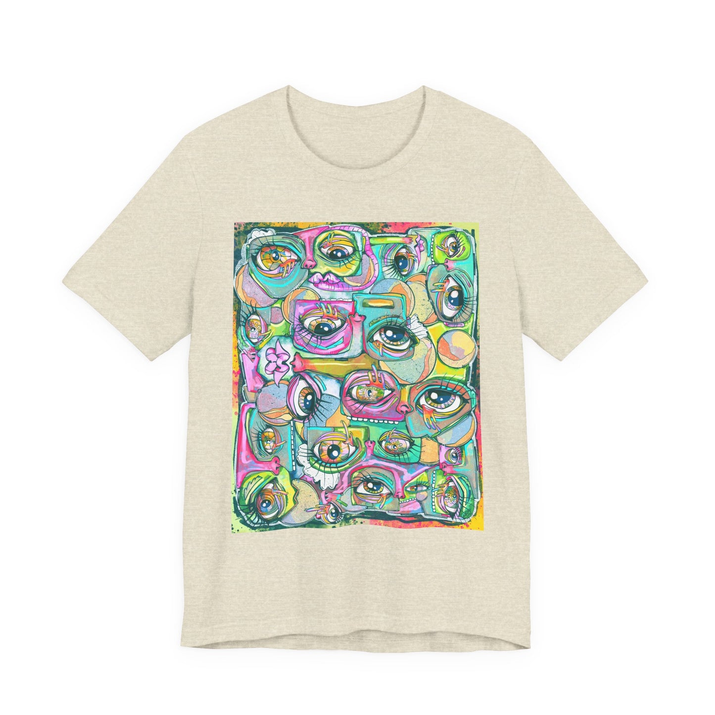 Candy Colored Chaos Unisex Jersey Short Sleeve Tee
