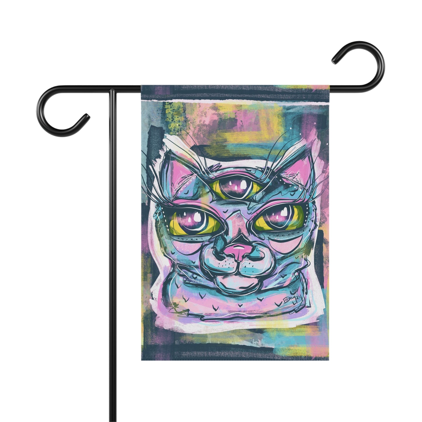 Gabby Cat Garden & House Banner