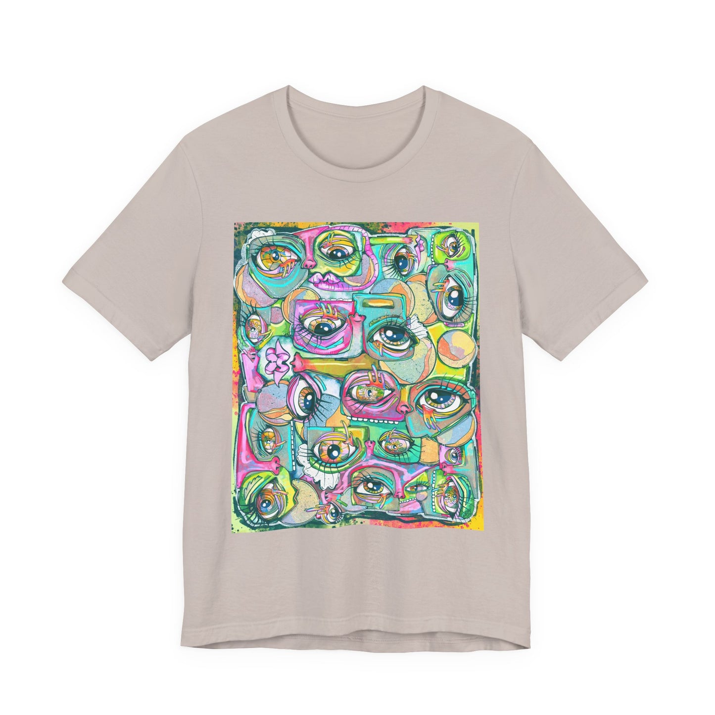 Candy Colored Chaos Unisex Jersey Short Sleeve Tee