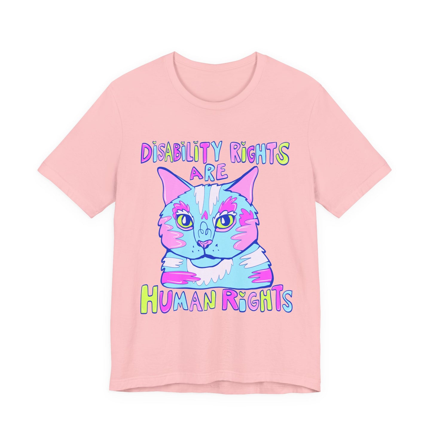 Disability Rights are Human Rights Unisex Jersey Short Sleeve Tee