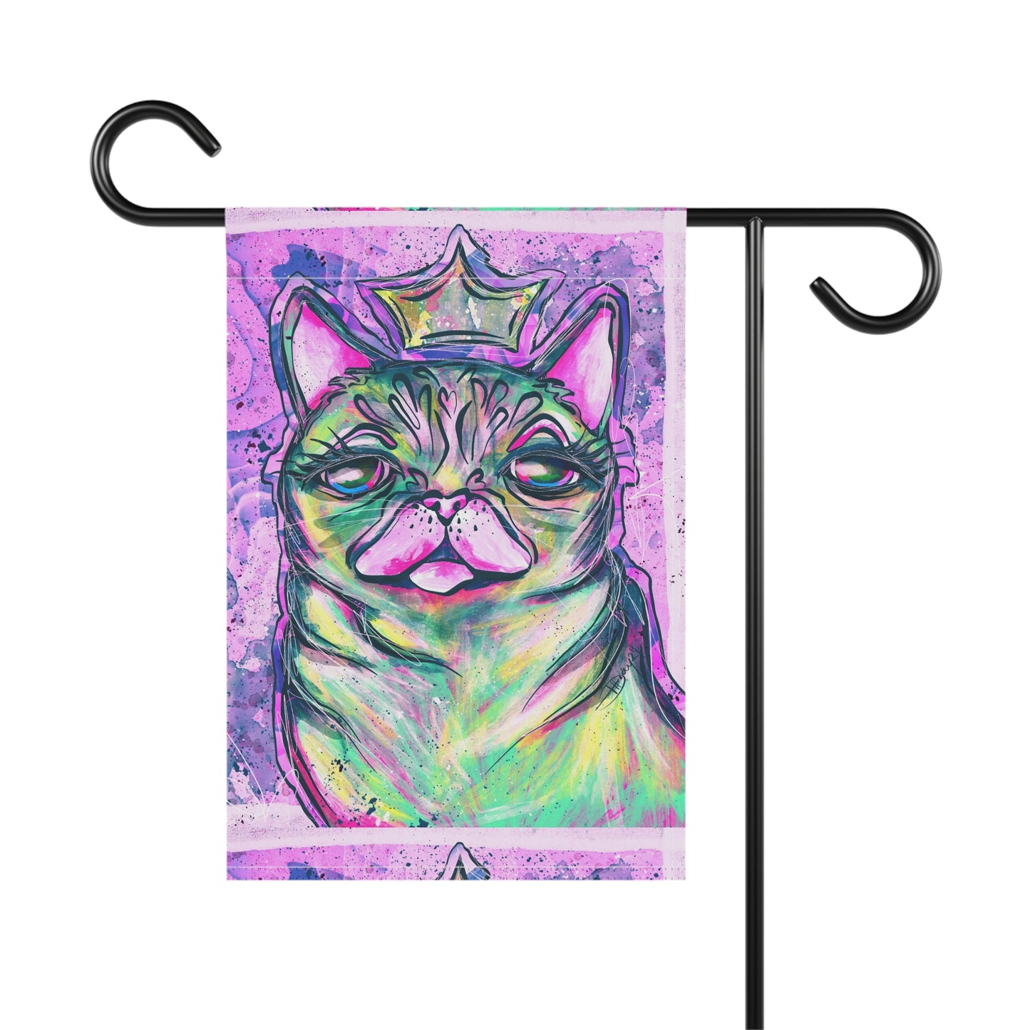 Bubblegum Cat Garden & House Banner