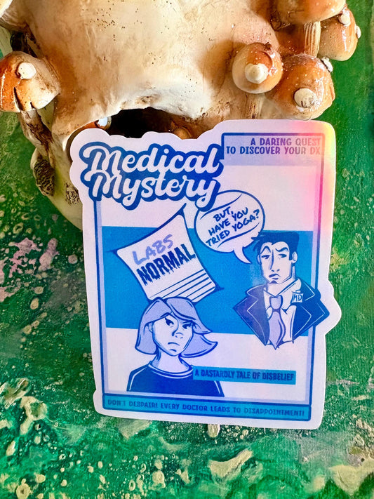Handmade Medical Mystery Sticker