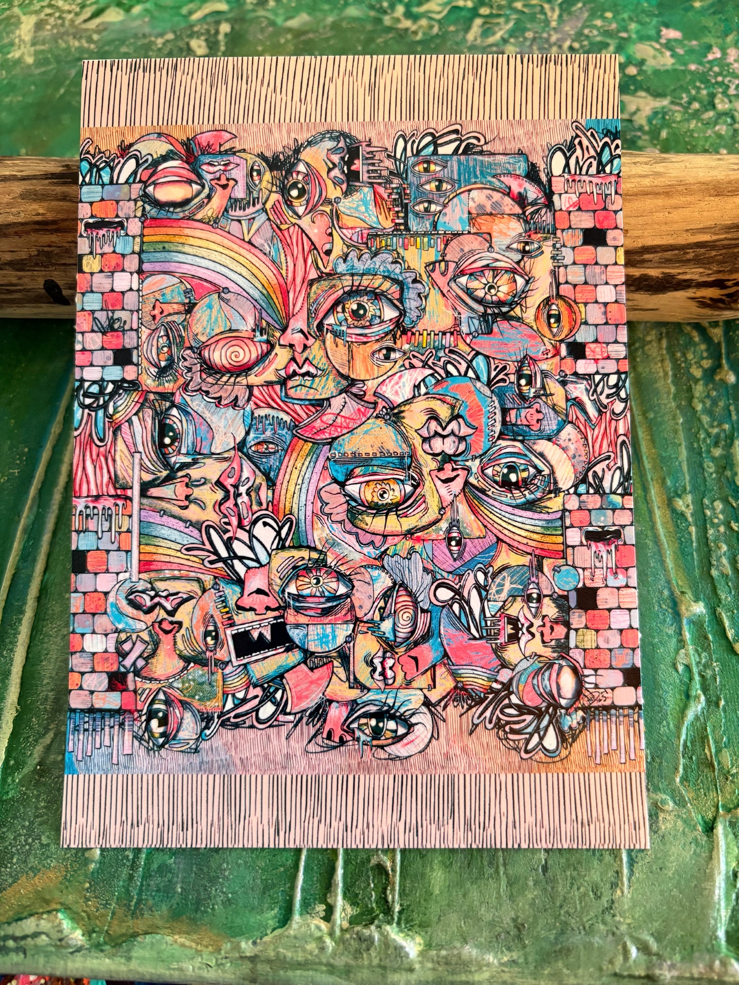 5x7 Signed Print From the Mouth of Madness