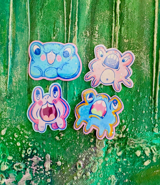 Funny Froggies Mini Stickers