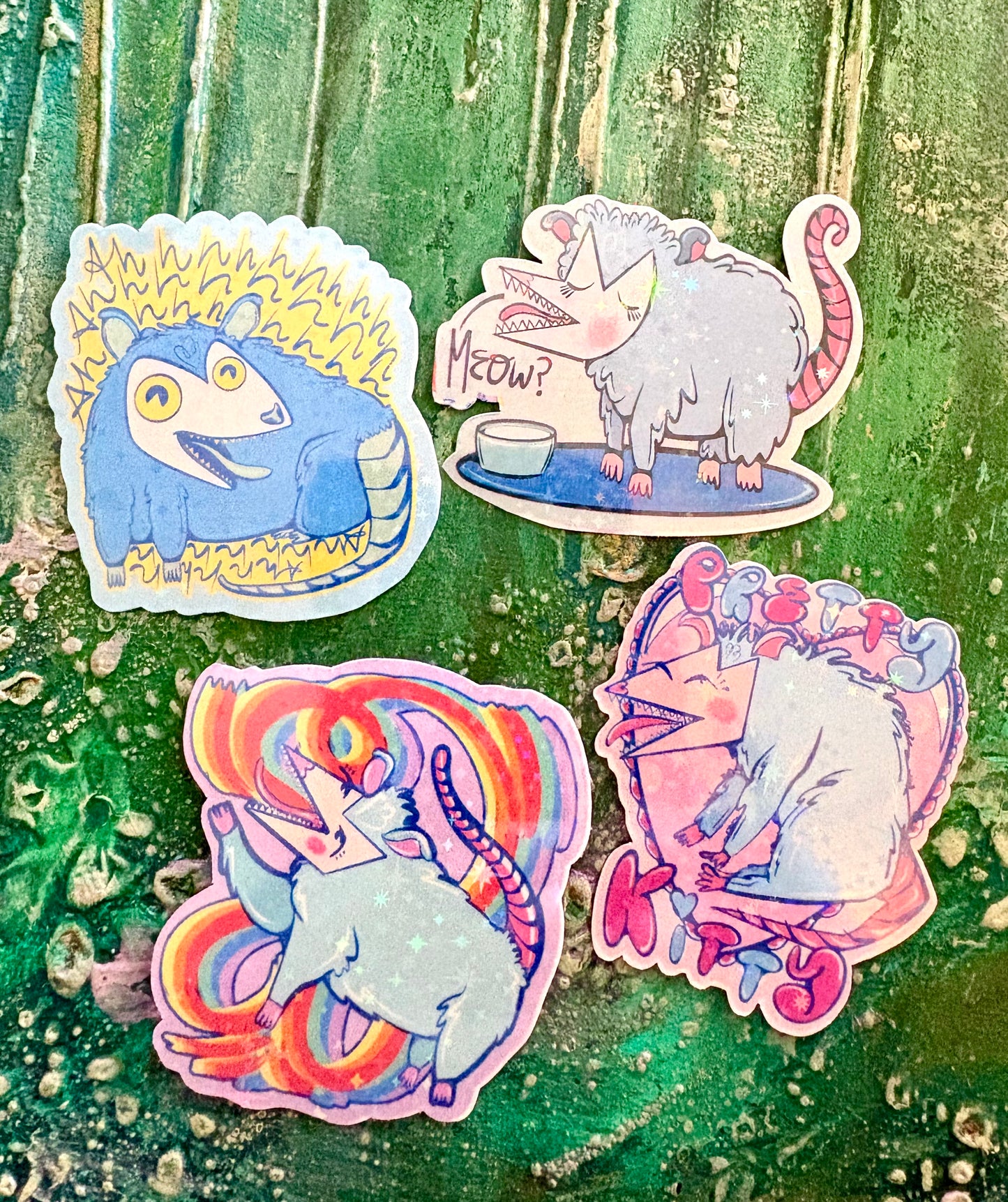Pesky Possums Mini Stickers