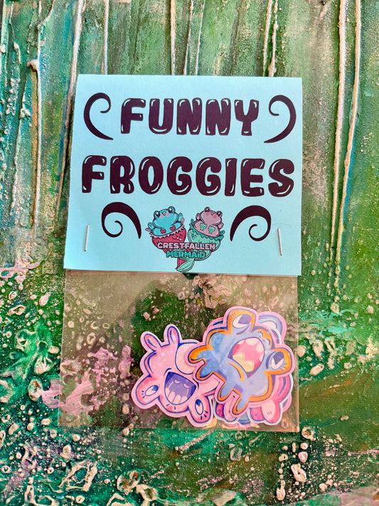 Funny Froggies Mini Stickers