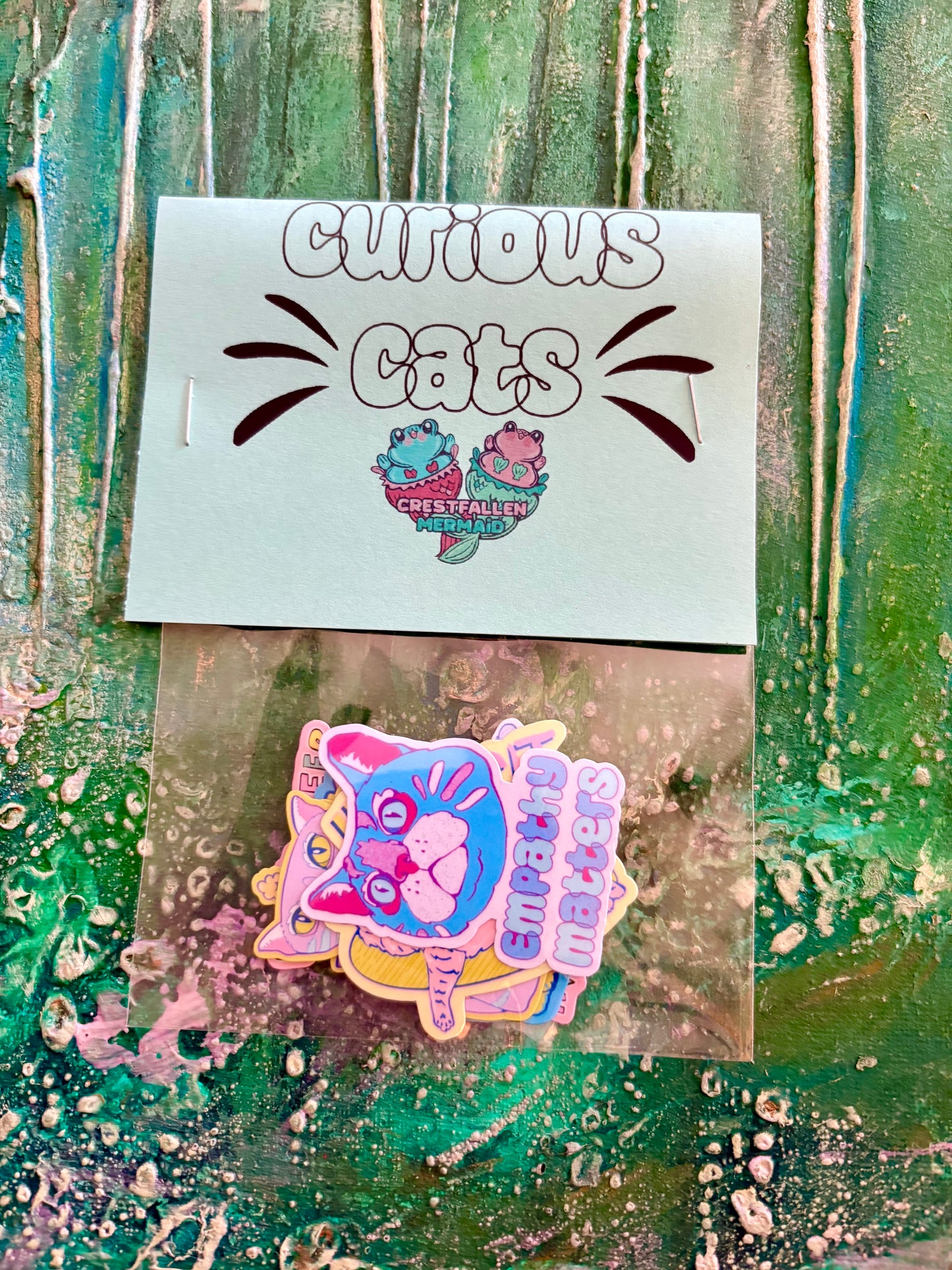 Curious Cats Mini Stickers