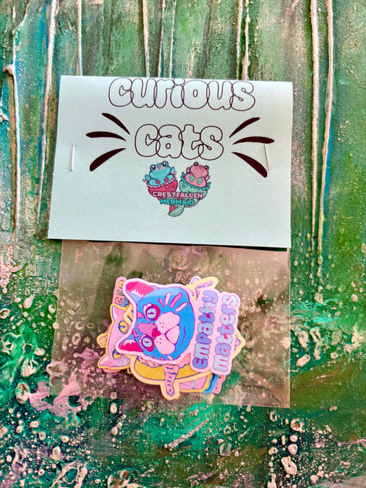 Curious Cats Mini Stickers