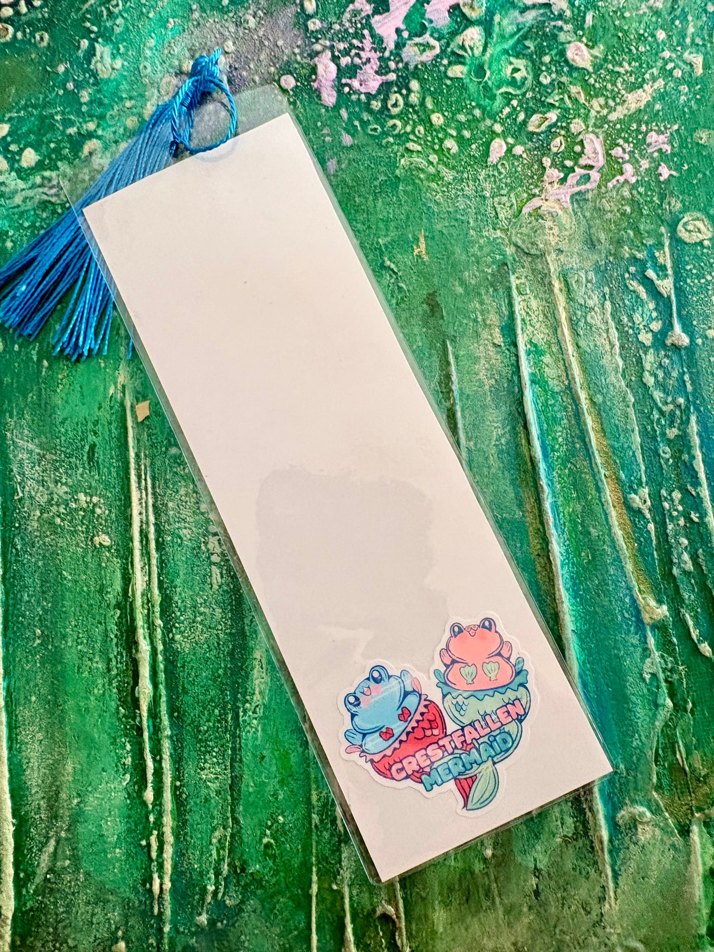 Read Books Pet Cats Fight Fascists Bookmark - lavender cat