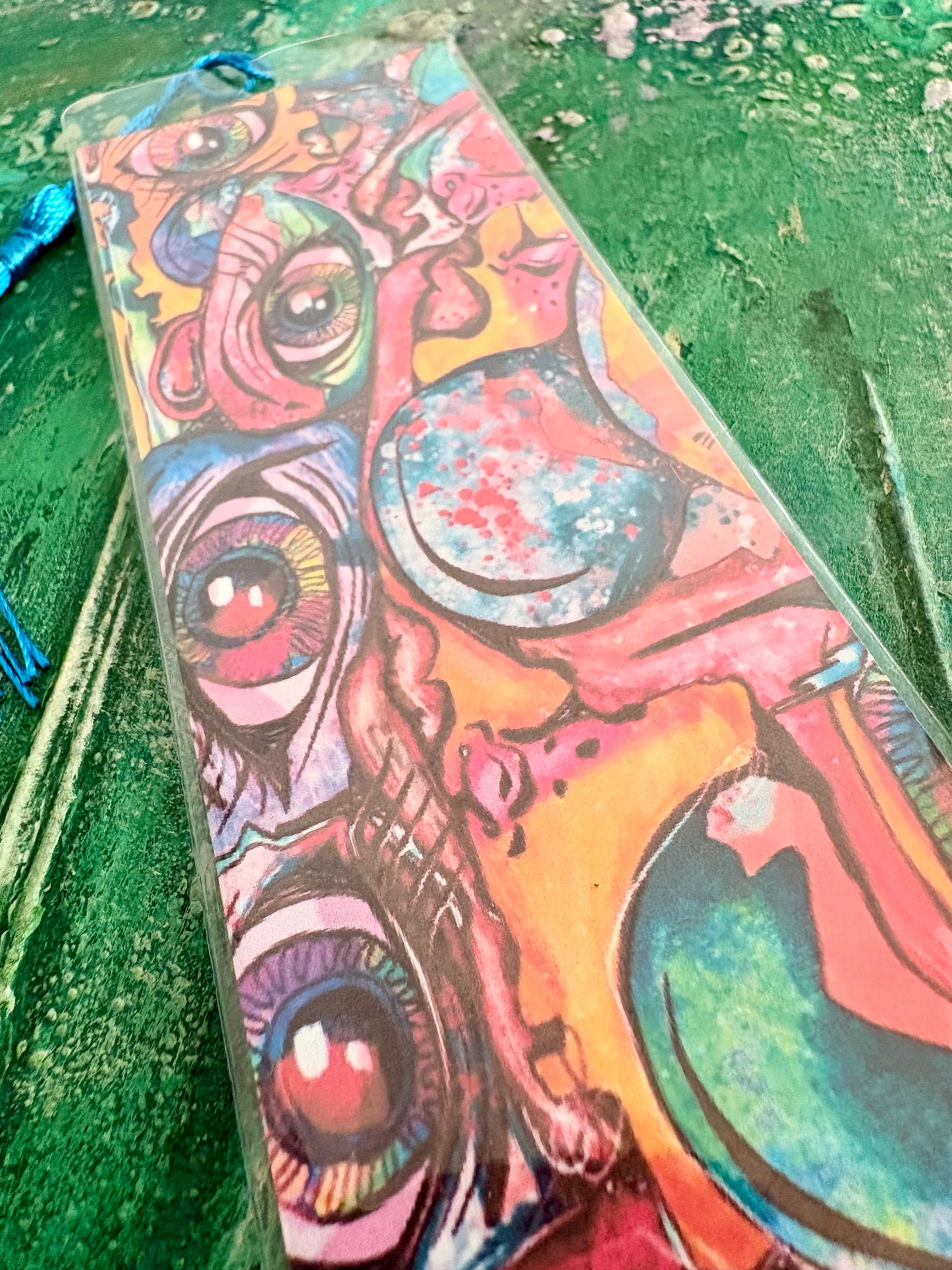 Watercolor Eyes Bookmark