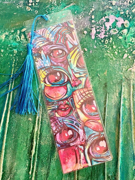 Colorful Contours Bookmark