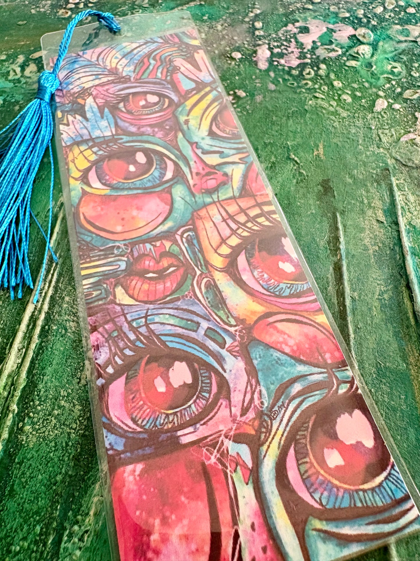 Colorful Contours Bookmark