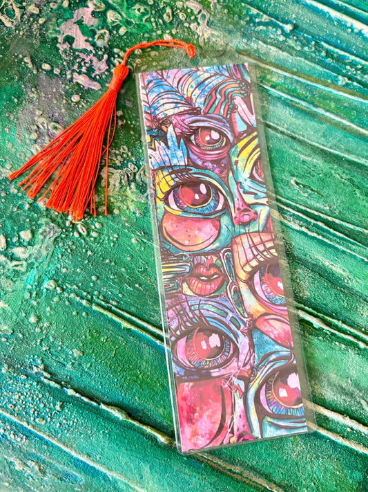 Colorful Contours Bookmark