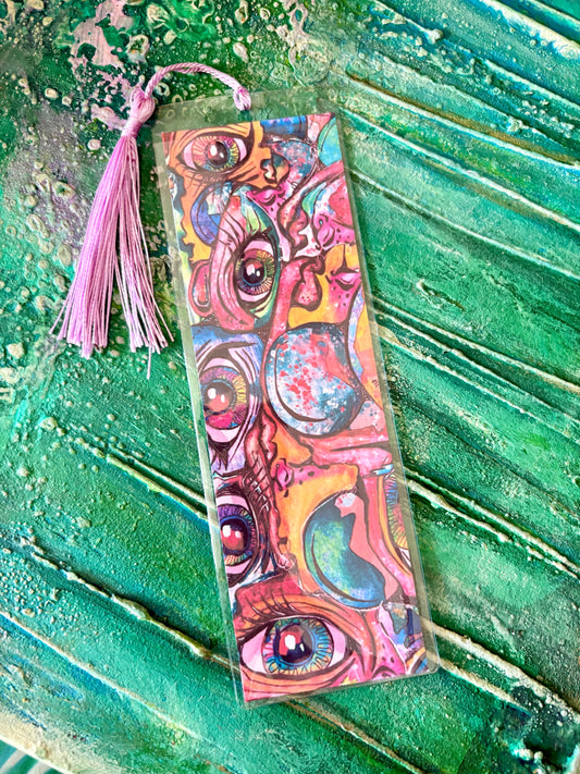 Watercolor Eyes Bookmark
