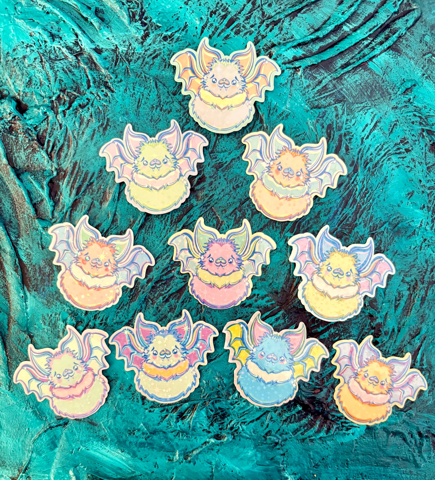 Freakin Bats Mini Stickers