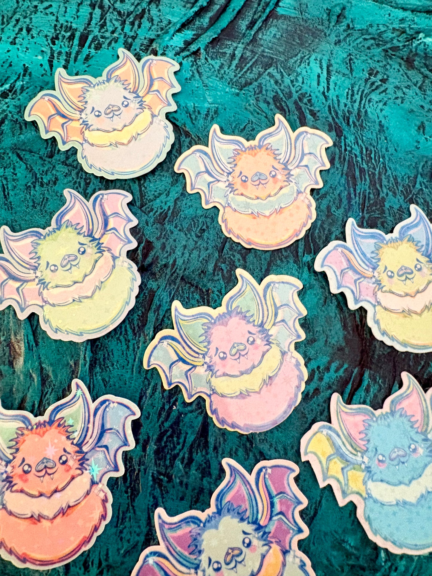 Freakin Bats Mini Stickers