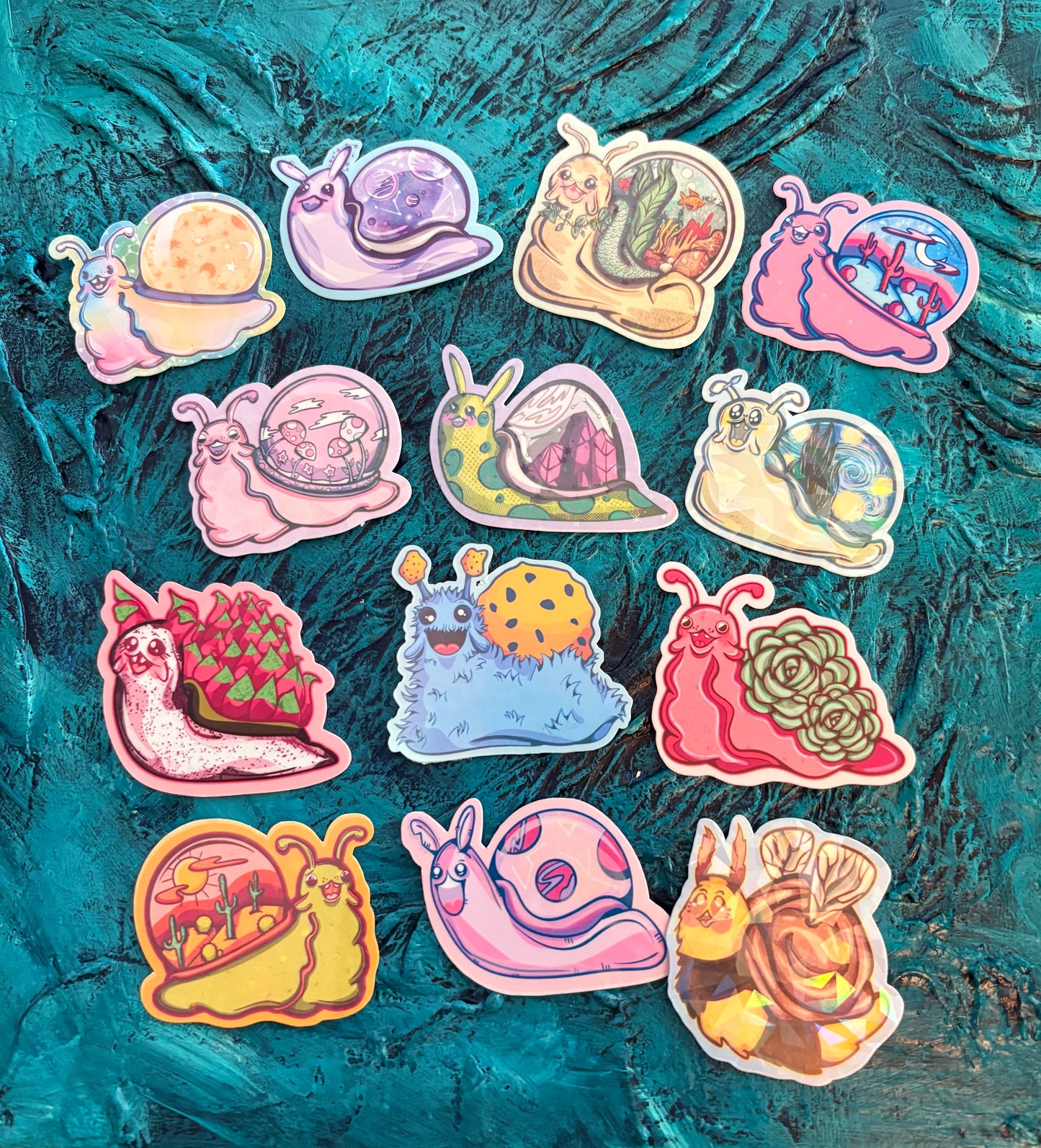 Snail Mail Mini Stickers