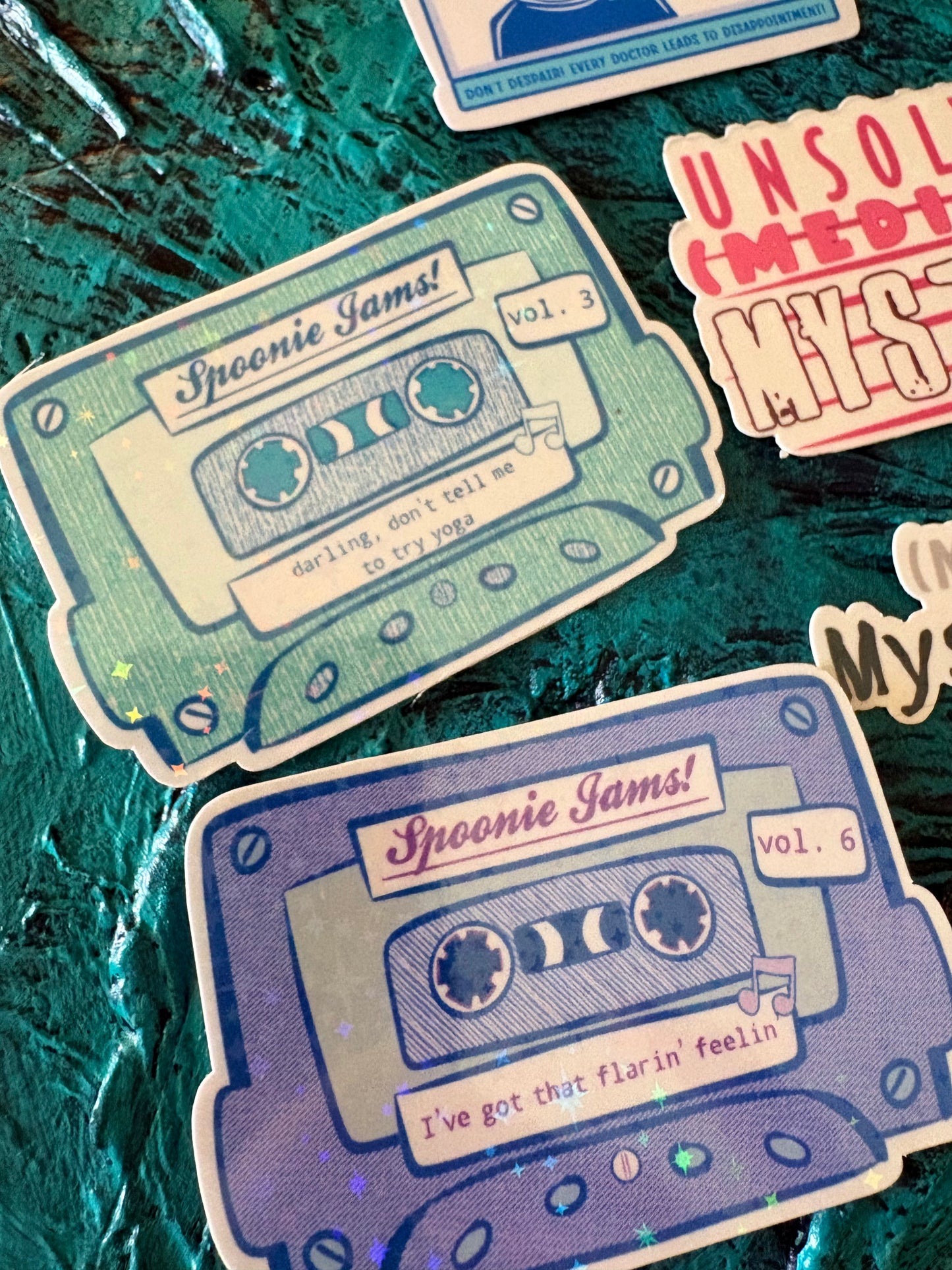 Medical Mystery Sticker Set