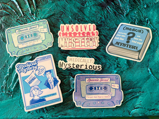 Medical Mystery Sticker Set