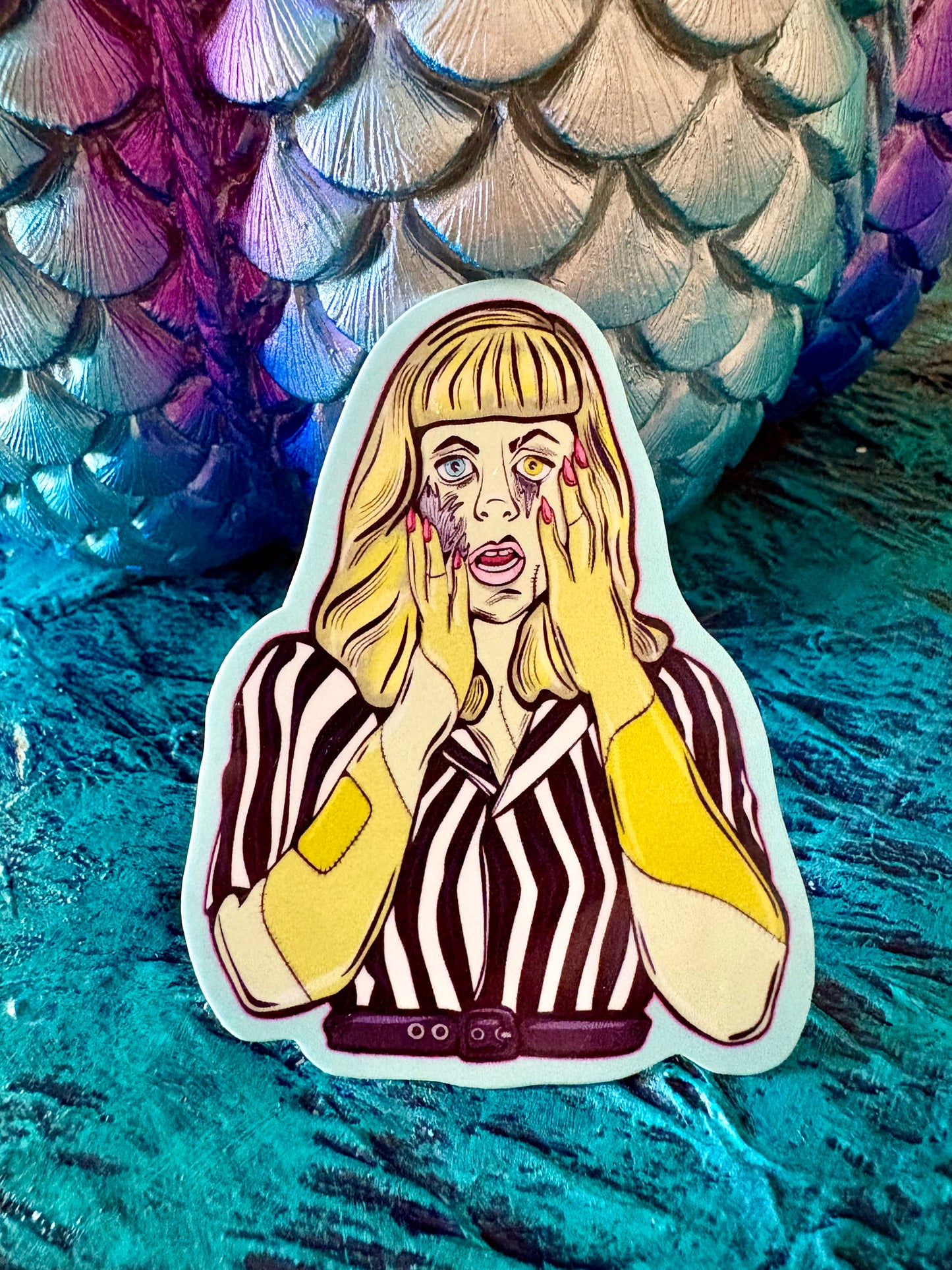 Zombie Gurl Sticker