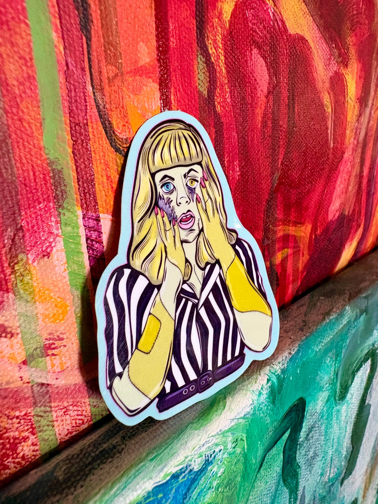 Zombie Gurl Sticker