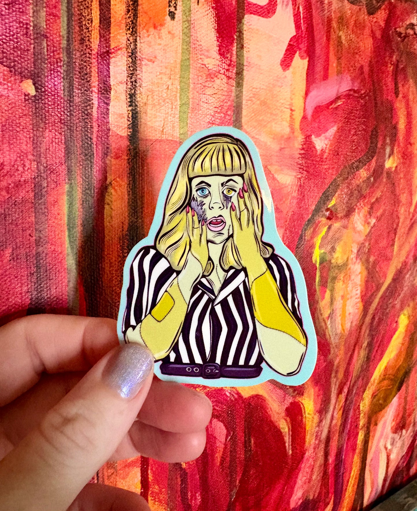 Zombie Gurl Sticker