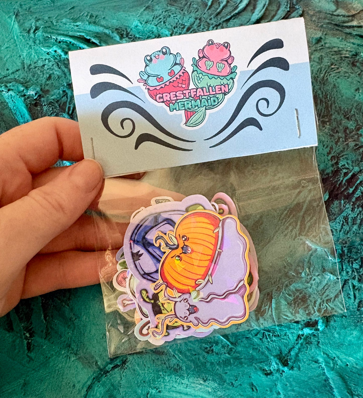 Spooky Snail Mail Mini Stickers