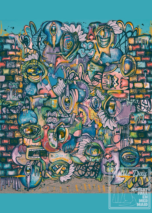 5x7 Signed Print Dearest Damaged Decay