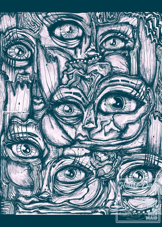5x7 Signed Print Shades of Grey