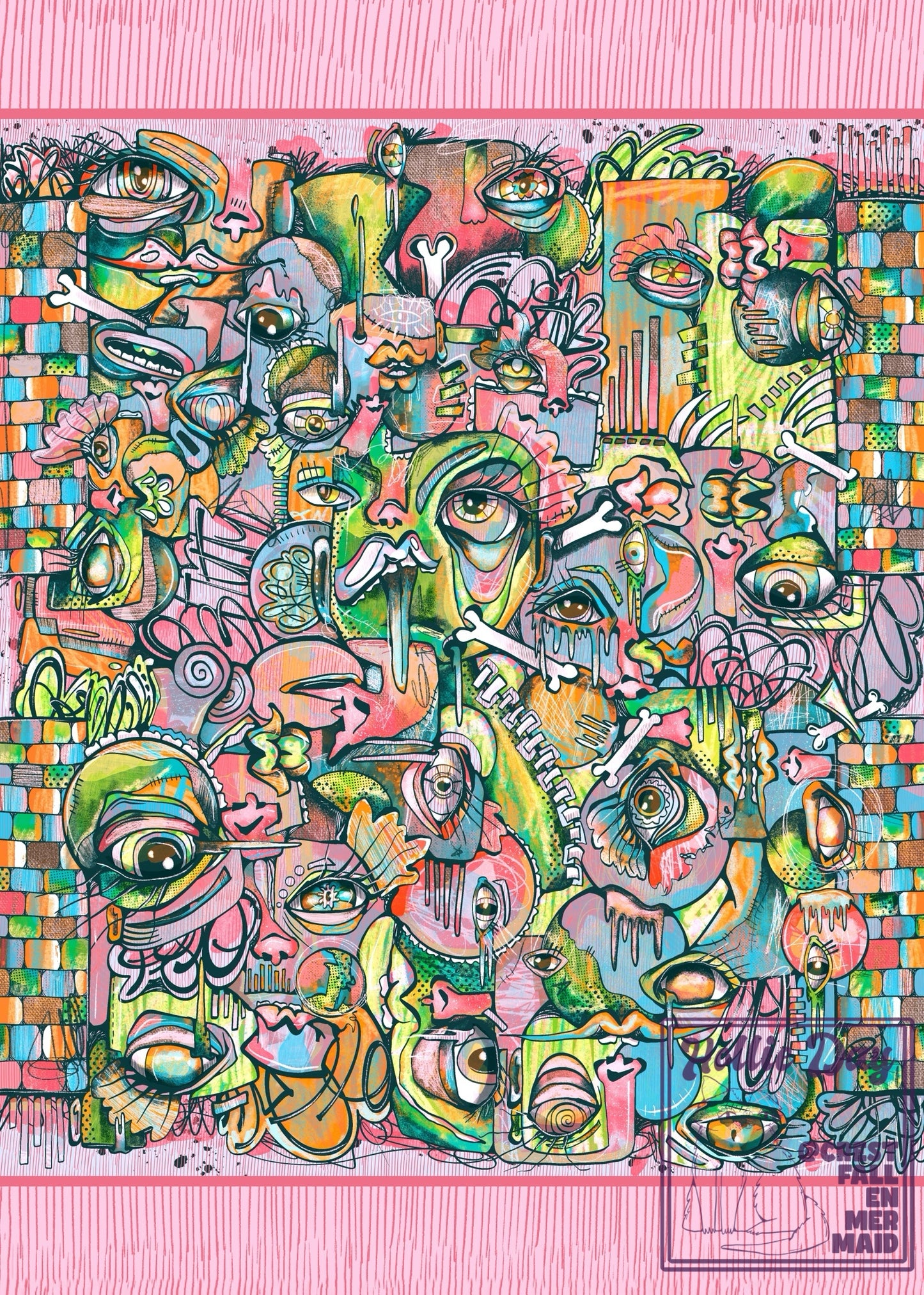 5x7 Signed Print Substance