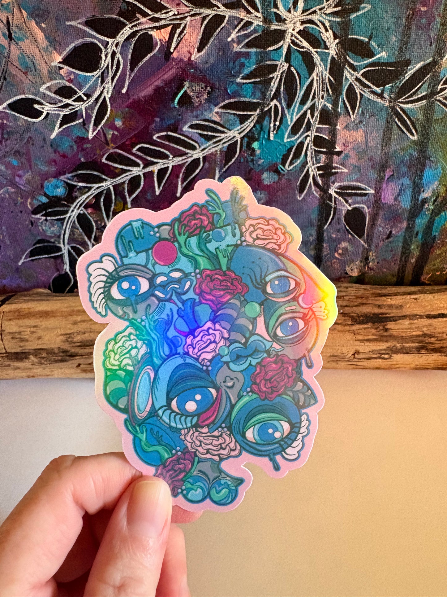 Chaotic Cubism Sticker Set