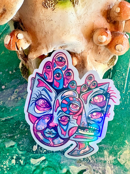 Cubism Sticker 006