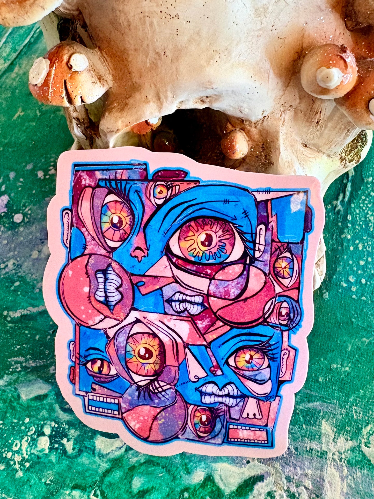 Cubism Sticker 004