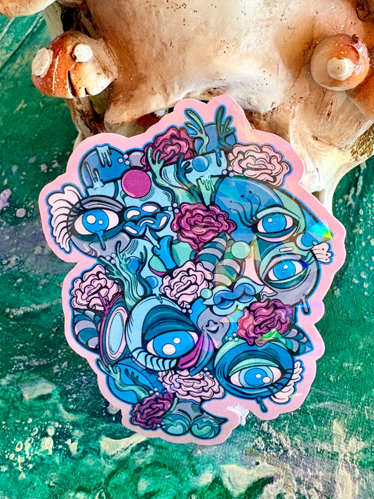 Cubism Sticker 003